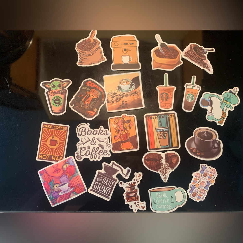Coffee stickers bundle